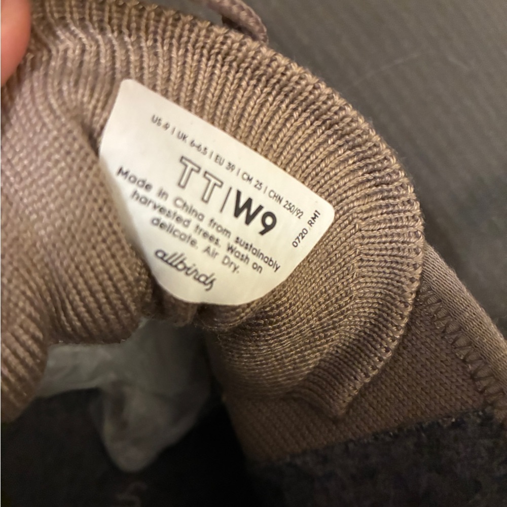 Allbirds Women's Tree Runners - Fungi Brown - Size 9 EUC - Picture 7 of 7
